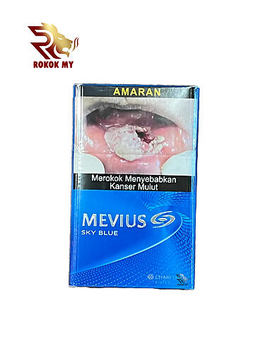 Mevius Sky Blue (per carton)